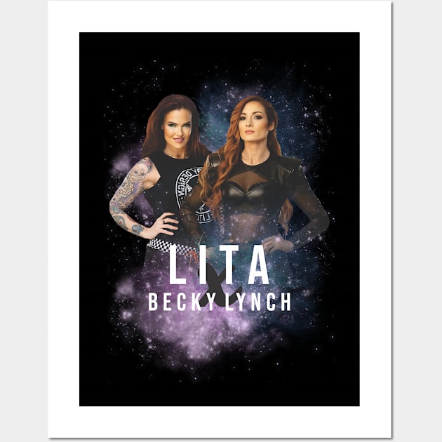 LITA X BECKY Wall Art by Garangone